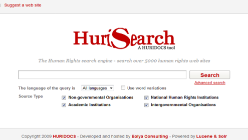OpenEvsys  HURIDOCS has retired this human rights documentation tool